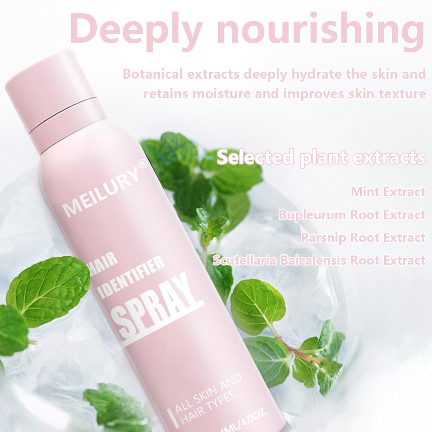 Hair identifier spray meilury