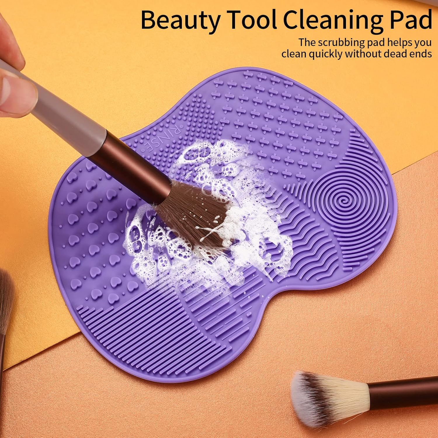 Makeup Brush Cleaning Mats Silicone